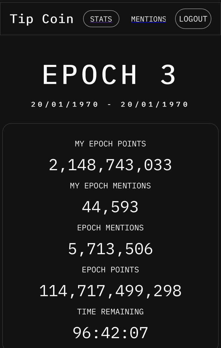 From 25M to 2.1 Billion $tip points 🥶

We are moving with high velocity on $tip with <a href="/tipcoineth/">tipcoin</a> 

Drop your tweets in the comments, let's take you up the ladder 🫡

✅ Follow <a href="/ohjayy/"></a>  
✅ Retweet 
✅ Send <a href="/tipcoineth/">tipcoin</a> under this post and you will be the next I quote 🫵🏽💀