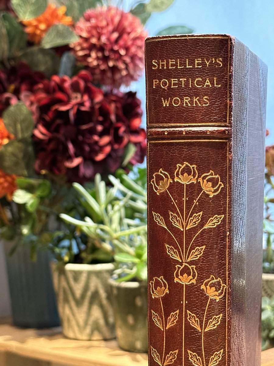 HenryPordesBook's tweet photo. ββ¦.And in thy sweetest smiles, and in thy tears
And in thy gentle speech a prophecy is whispered,
to subdue my fondest fears:
And through thine eyes, even in thy soul I see
A lamp of vestal fire burning internally.β
#percybysseshelley #maryshelley #poetry #rivierebinding https://t.co/QDpUcAHyQi