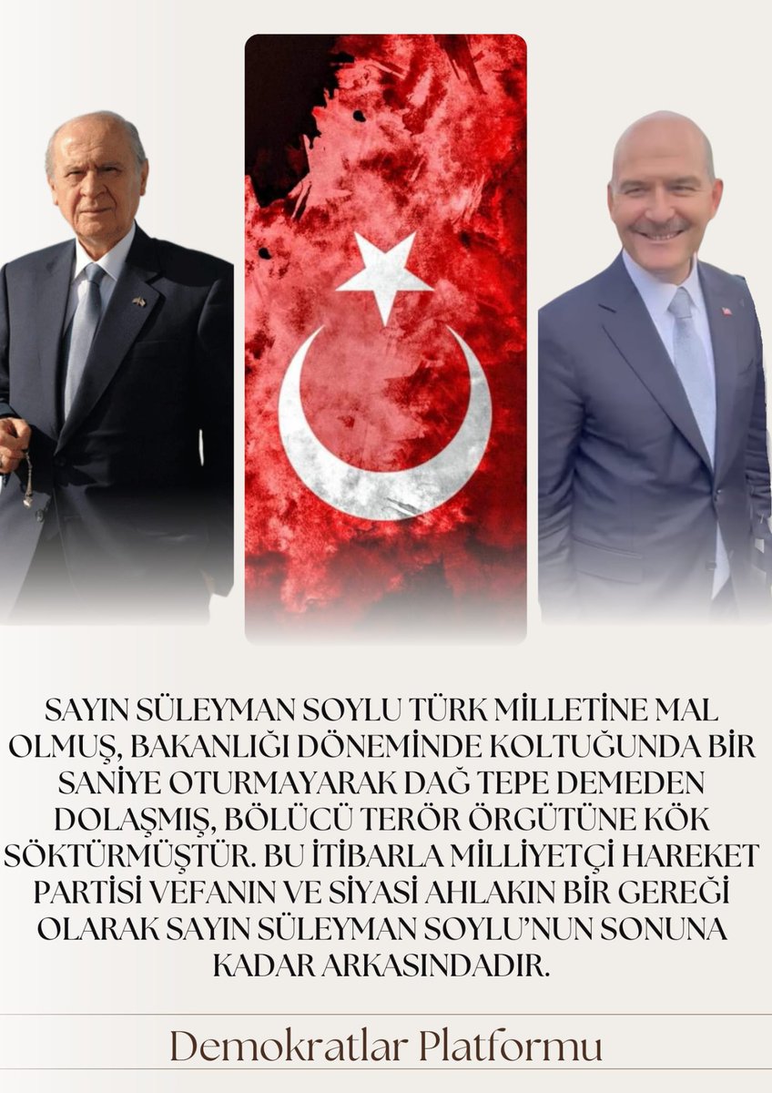 #SüleymanSoylu