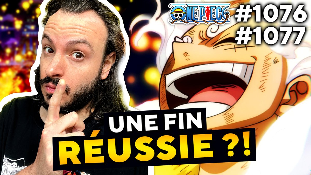 Leo_et_Max's tweet photo. ENFIN DE BONS ÉPISODES ?! 🤯😍
One Piece 1076 et 1077 : Avis, Analyse et Critique
➡️  https://t.co/FM6uR6DXLz

#OnePiece #OnePiece1076 #OnePiece1077 #Gear5 #LuffyGear5 #Luffy #G5 #LuffyG5 #Kaidoh #Toei https://t.co/wFWV3xEdp5