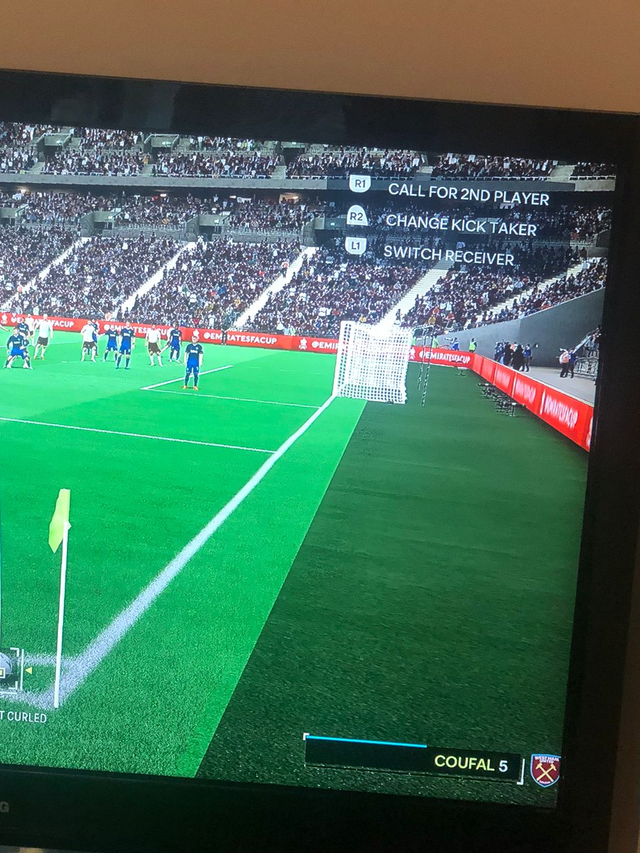 Rikesh_Digital's tweet photo. Just downloaded the #EAFC24 game on PS4 for my sons @PlayStationUK 

Can't believe the first game had an invisible goalkeeper! Surely, this game must have been tested given it sells for £89.99 or does @fabinski @WestHam have special powers??
#EAFC https://t.co/ShDMbvreev