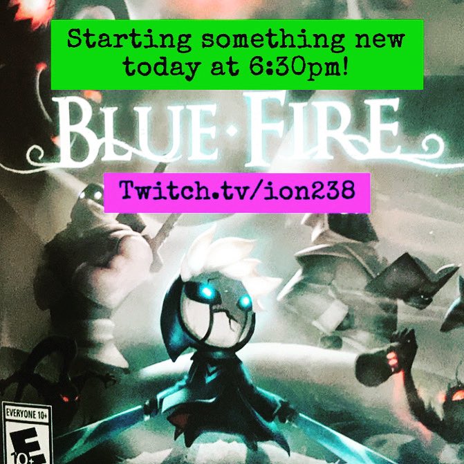 Ion238's tweet photo. Starting something new tonight! Come watch #bluefire on twitch.Ty/ion238 at 6:30pm! Looks kind of like 3D #hallowknight 🤔🤔

#bluefiregame #gaming #streaming #platformer #platformergames #adventure #adventuregames #twitch #twitchstreamer #twitchaffiliate https://t.co/FSIU2zkQ1s