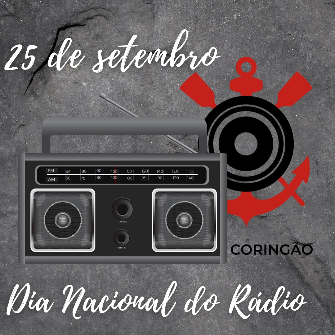 radiocoringao's tweet image. Democrático, atemporal, um clássico: hoje é o dia do amigo mais antigo do futebol 📻.

#RádioBr #RadioWeb #RedeCorinthianadeRadio #RádioCoringão