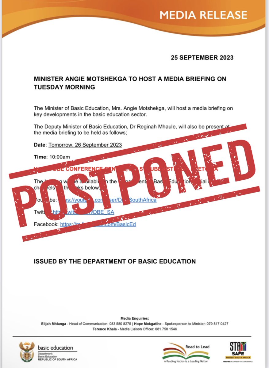 [NOTICE] From <a href="/DBE_SA/">Dep. Basic Education</a>