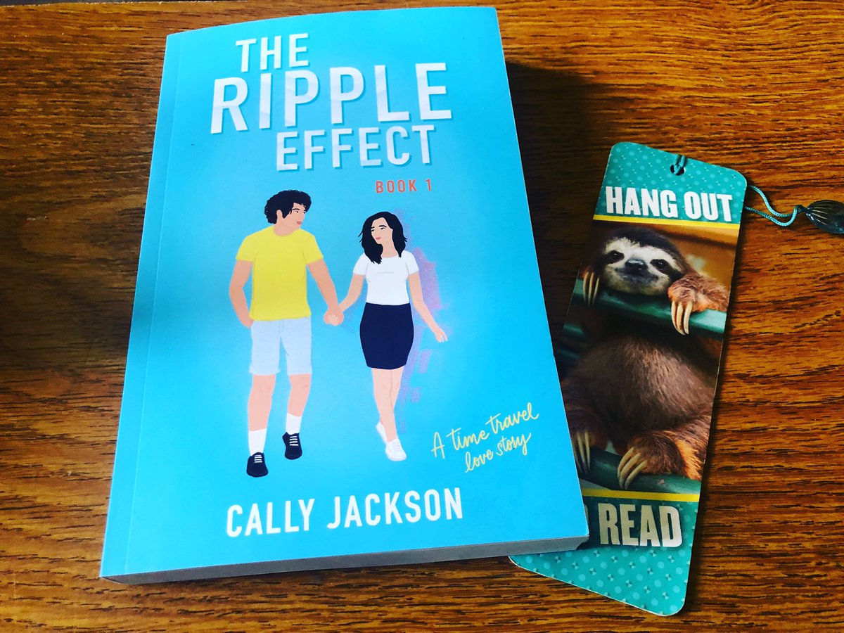 Look 👀 what came in for bookmail 📖 today: The Ripple Effect by <a href="/callyjackson/">Cally</a> ! This is such a sweet time travel romance that I highly recommend! Can’t wait to reread it! Thank you to Cally Jackson for this!! #mondaythoughts #bookmail #book #Reading #romancebooks