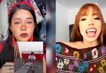Reporte_Indigo's tweet photo. 🤬 Yeri Mua llama jerga a huipil y activista Luz Valdez 'estalla': Para saber usar un textil artesanal se necesita porte" https://t.co/QTDmwA3urB