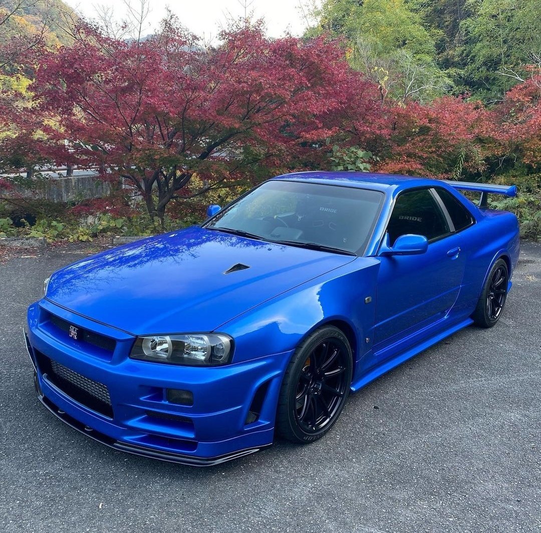 Nissan GTR-R34 Skyline 🔵