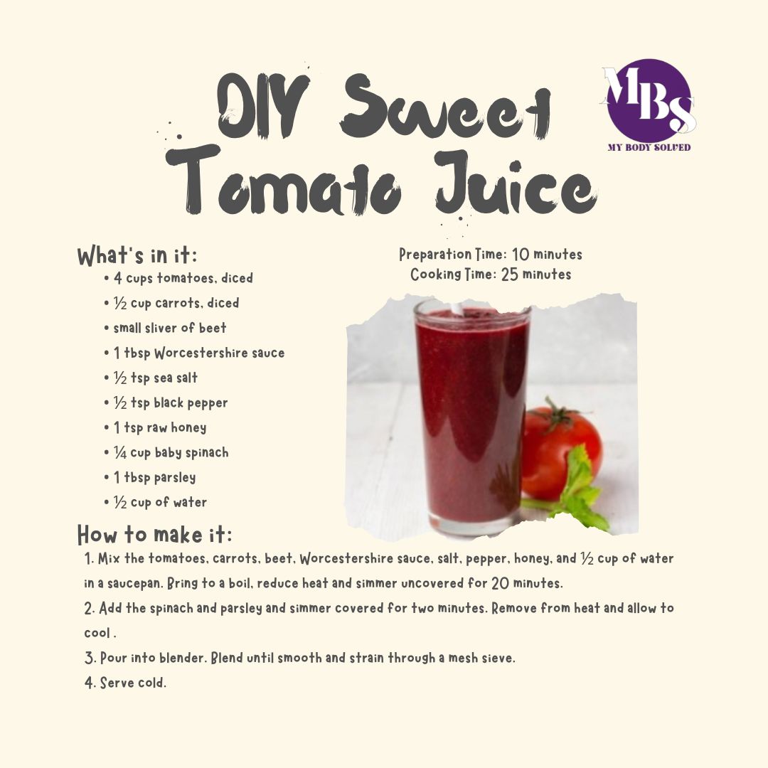 FitHealth135's tweet photo. Recipe of the day: DIY Sweet Tomato Juice
https://t.co/saWn6VudDi
#recipe  #juice  #RecipeOfTheDay https://t.co/dRgrzBpAU7