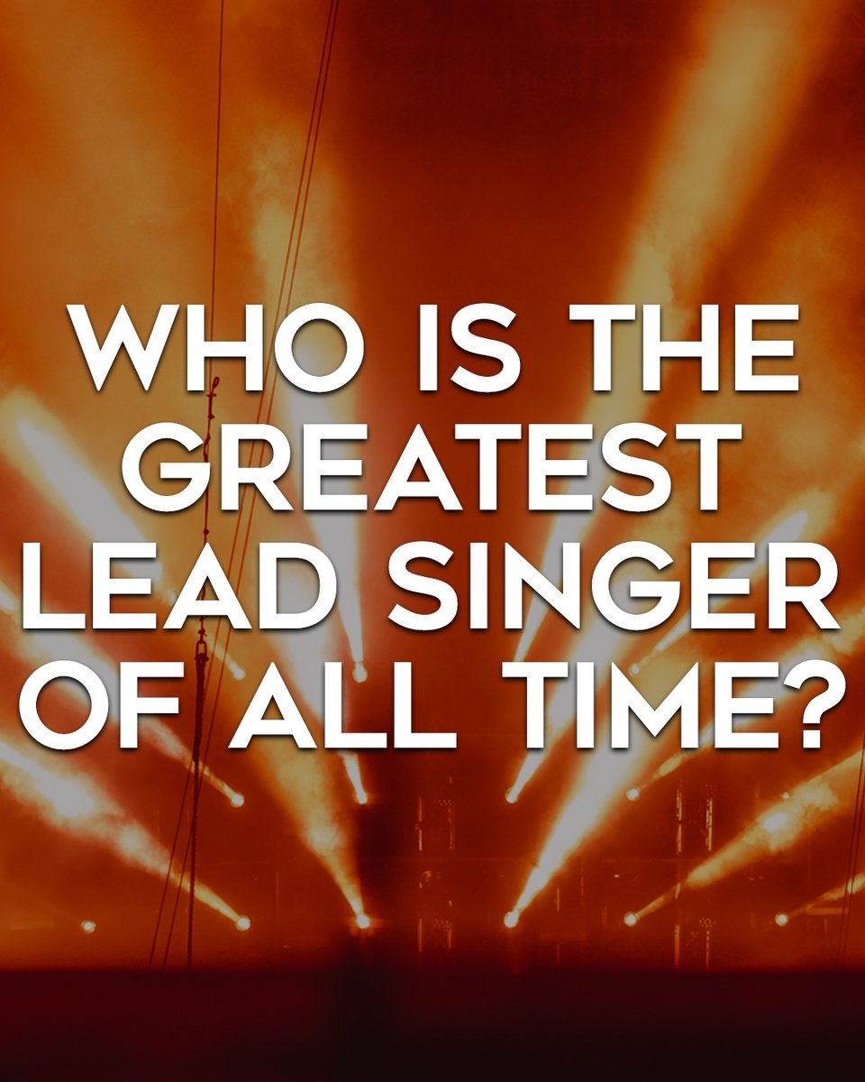 sonic1029's tweet image. In your opinion, who is the GREATEST lead singer of all time? 

Let's hear it! 👇

#leadsinger #goat #alternative #altrock #yeg #edmonton