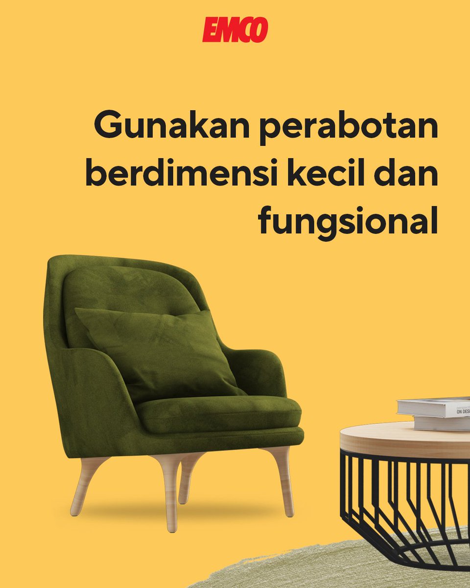 EMCOPaint's tweet photo. Se-fruit tips rumah sederhana namun nyaman untuk kawan EMCO! Ngobrol santai bersama para tamu atau orang tersayang akan terasa lebih nyaman walau dirumah yang sederhana.
#EMCOpaint #EMCOlux #catkayubesi #simplehouse #interior #hometips https://t.co/g9dkfhoYlY