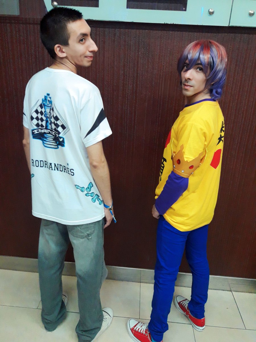 Daobiar's tweet photo. @ArGameShow Mi primer AGS fue la del 2019 y vuelvo a la de este año luego de tanto, acompañe a mi hermano que competía en un torneo e iniciando en el cosplay con ella. https://t.co/65N99QU1AH