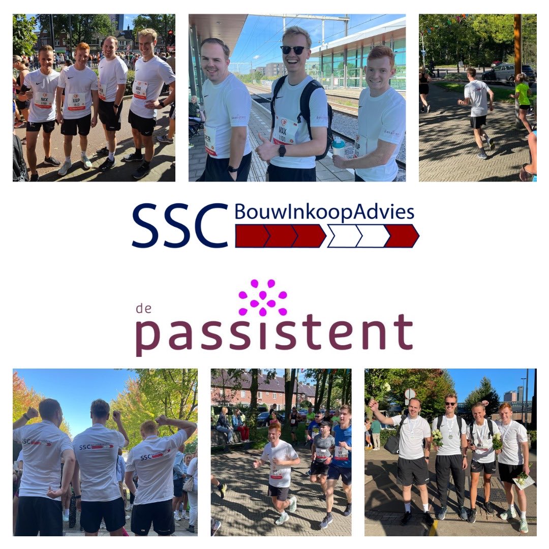 Wat hebben onze jongens het goed gedaan gisteren tijdens de Tilburg Ten Miles!