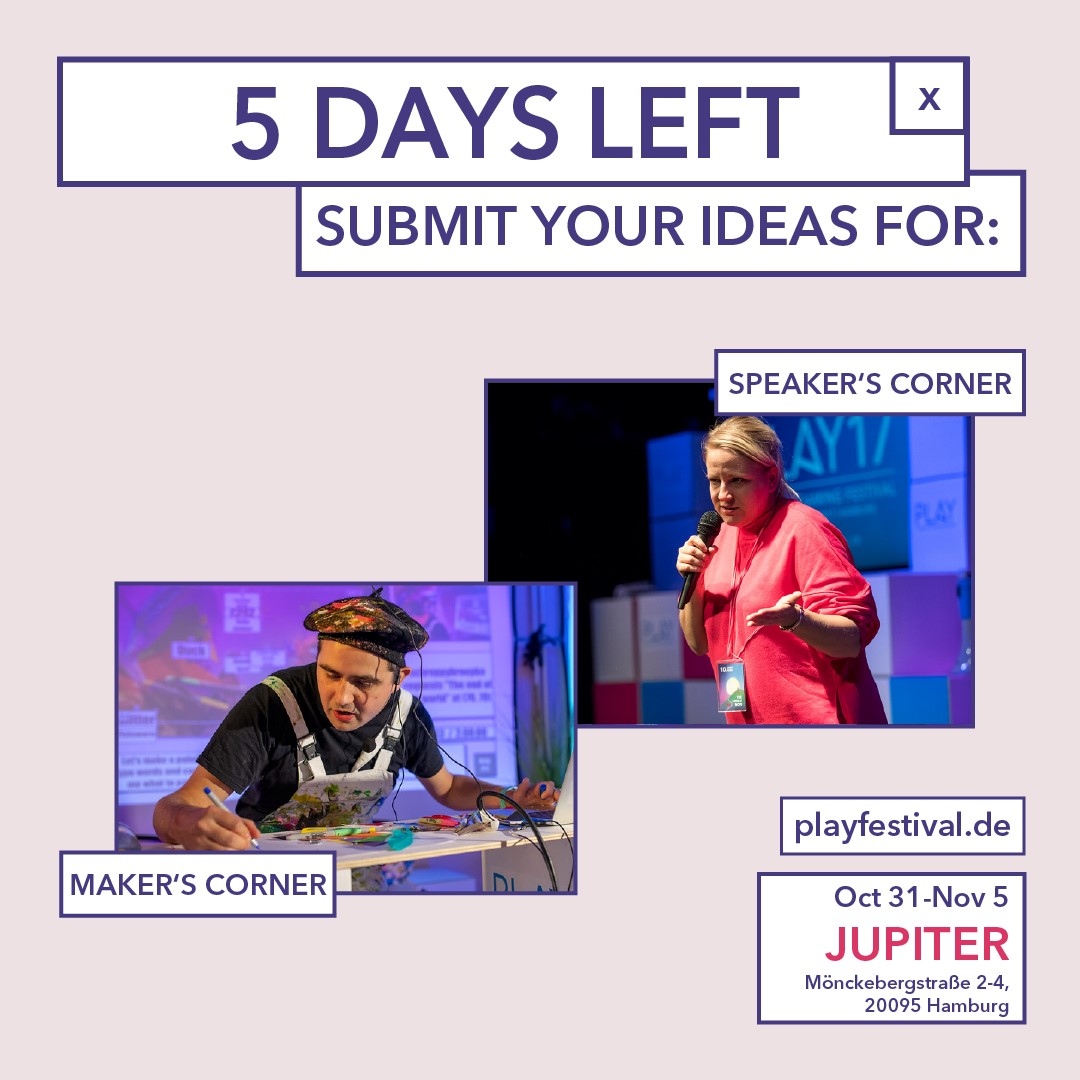 PLAY - Creative Gaming Festival tweet media