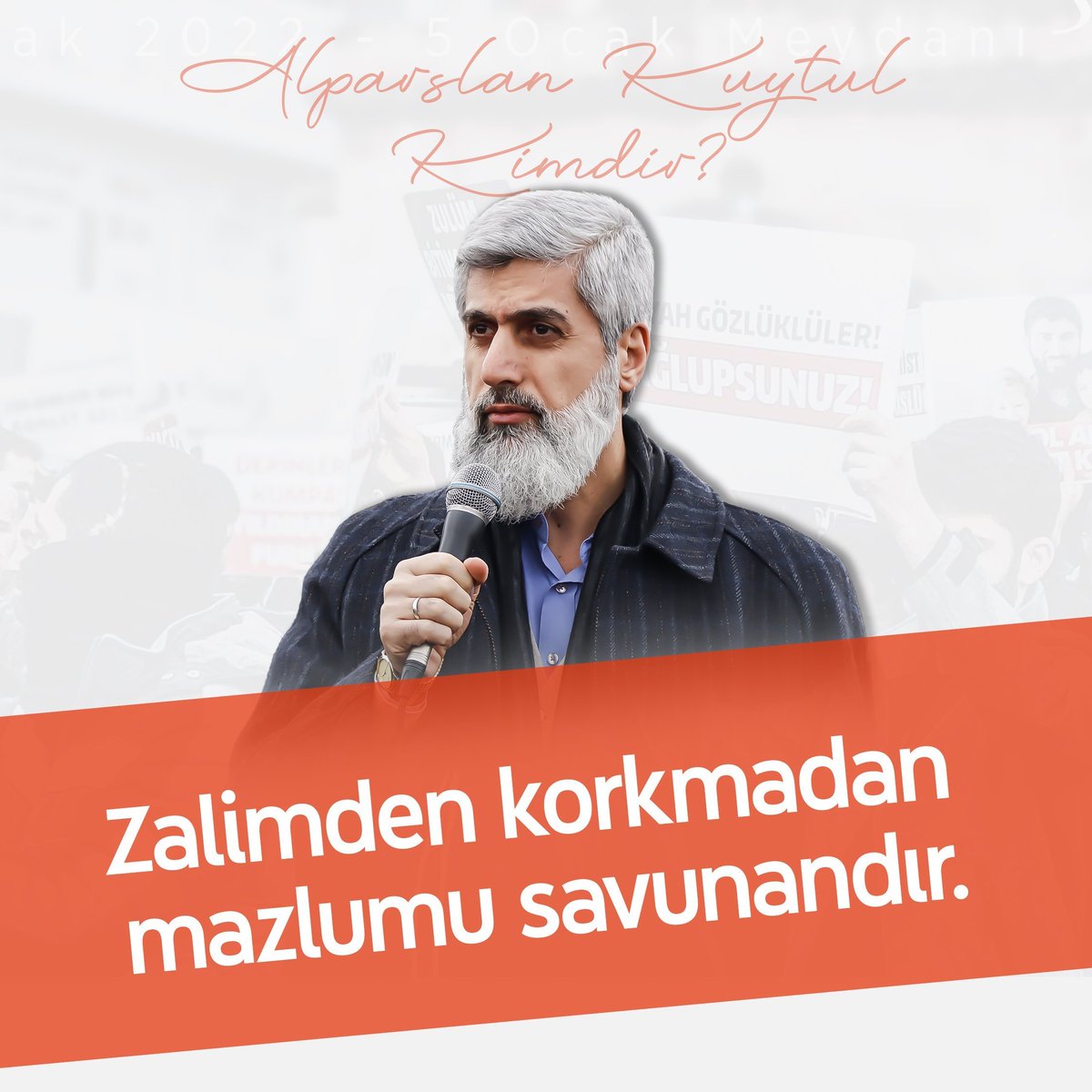 ALPARSLAN KUYTUL KİMDİR?

Zalimden korkmadan mazlumu savunandır.

FurkanHareketine YeniKumpas