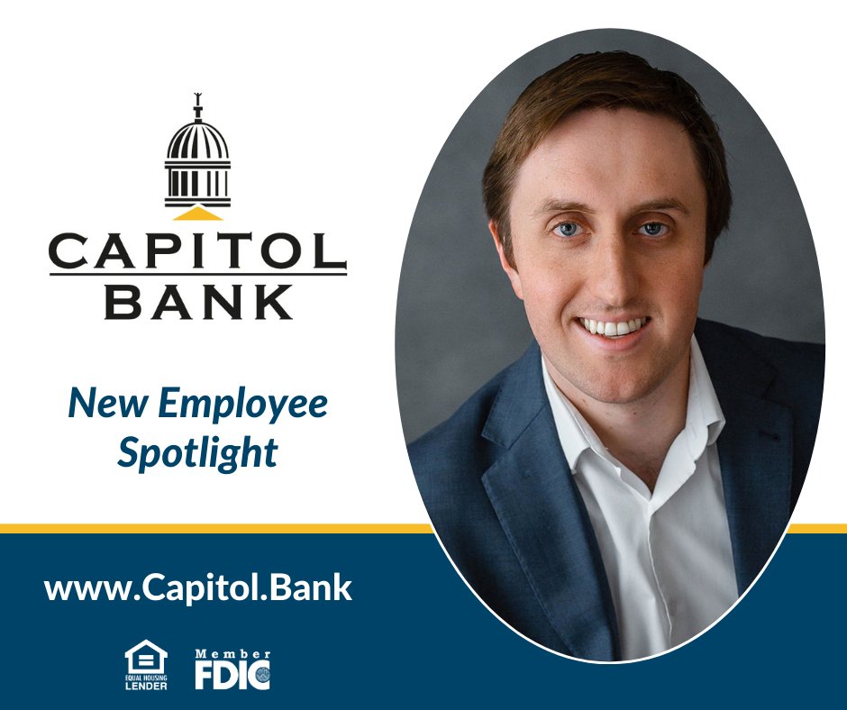 Capitol Bank is excited to welcome Sam Wilder to our Team as Senior Credit Analyst. Having grown up in WI, he's thrilled to be back after moving from CO. He brings knowledge &amp; experience to our group. So happy you're here, Sam! #TeamSpotlight #CommunityBanking #CapitolBankMadison