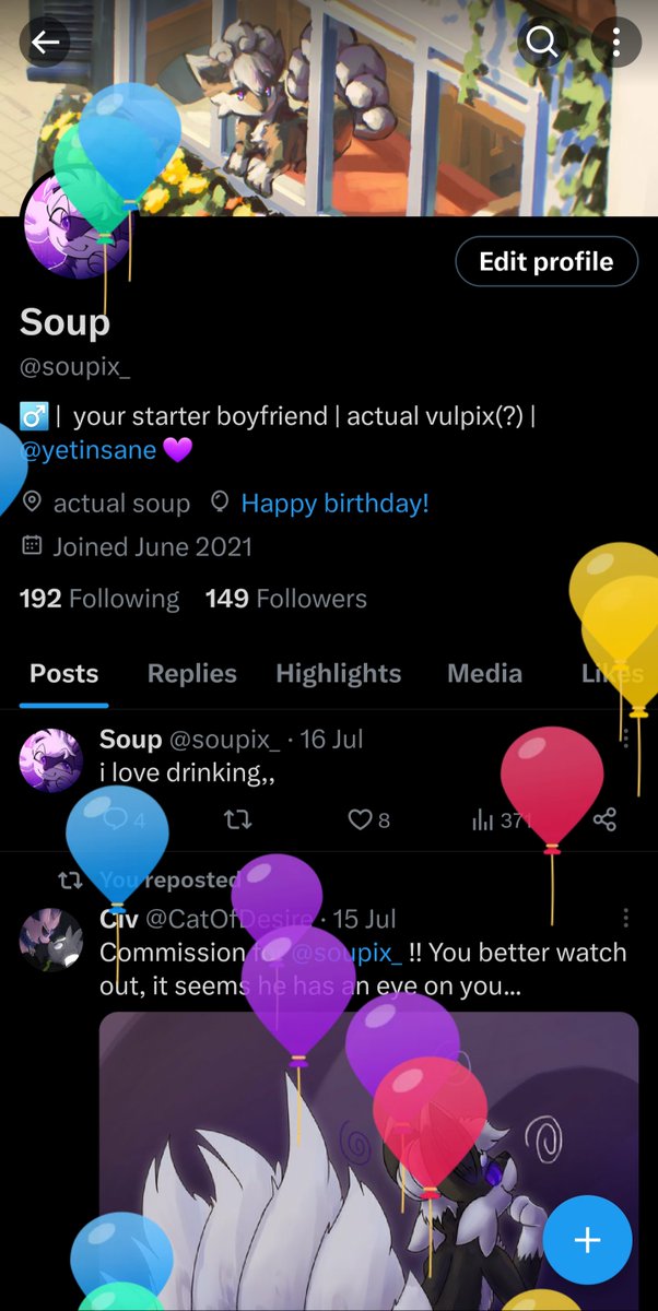 bloons.. 🎂