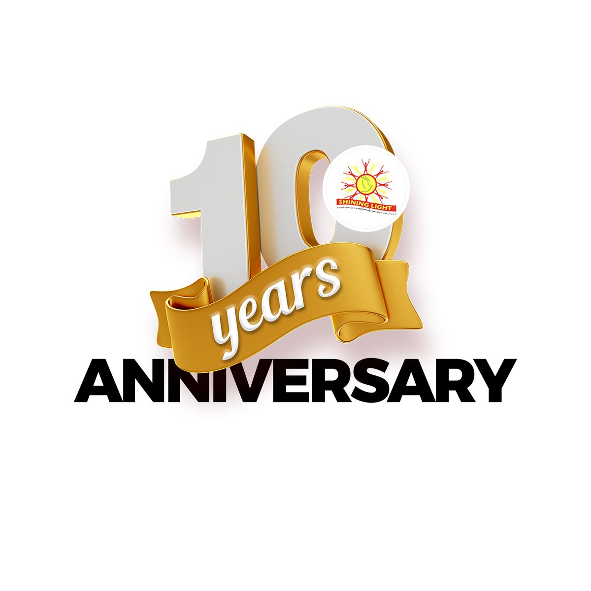 Slkbchurch's tweet photo. Unveiling a Decade of Dedication and Love! ๐ Presenting our official 10th Anniversary Logo, a symbol of our journey, growth, and unwavering commitment. Join us as we mark this milestone in style! ๐โจ #AnniversaryLogoReveal #ADecadeOfLove #Abuja
#ShiningLightat10
#SLKB@10 https://t.co/ugafiaH5AZ