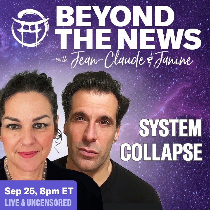 Beyond_Mystic's tweet image. 🚩🚩🚩BEYOND THE NEWS SEP 25

🏁STARTS: 8PM FOR IAP &amp;amp; 10PM FOR PPV

🔴VIDEO: beyondmystic.net/product/beyond…

🙏RE-TWEET!🙏
#systemcollapse 
@Maison_Jupiter @MorigeauJanine @megmoonbeam_ @SolretaPsychic  @clif_high @RealistNews
@CryptoNana4LTC @lisamightydavis @cryptoviewing