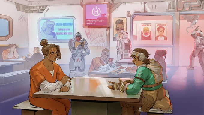 Visiting hours.

🎨: @VinegarAndSoda 