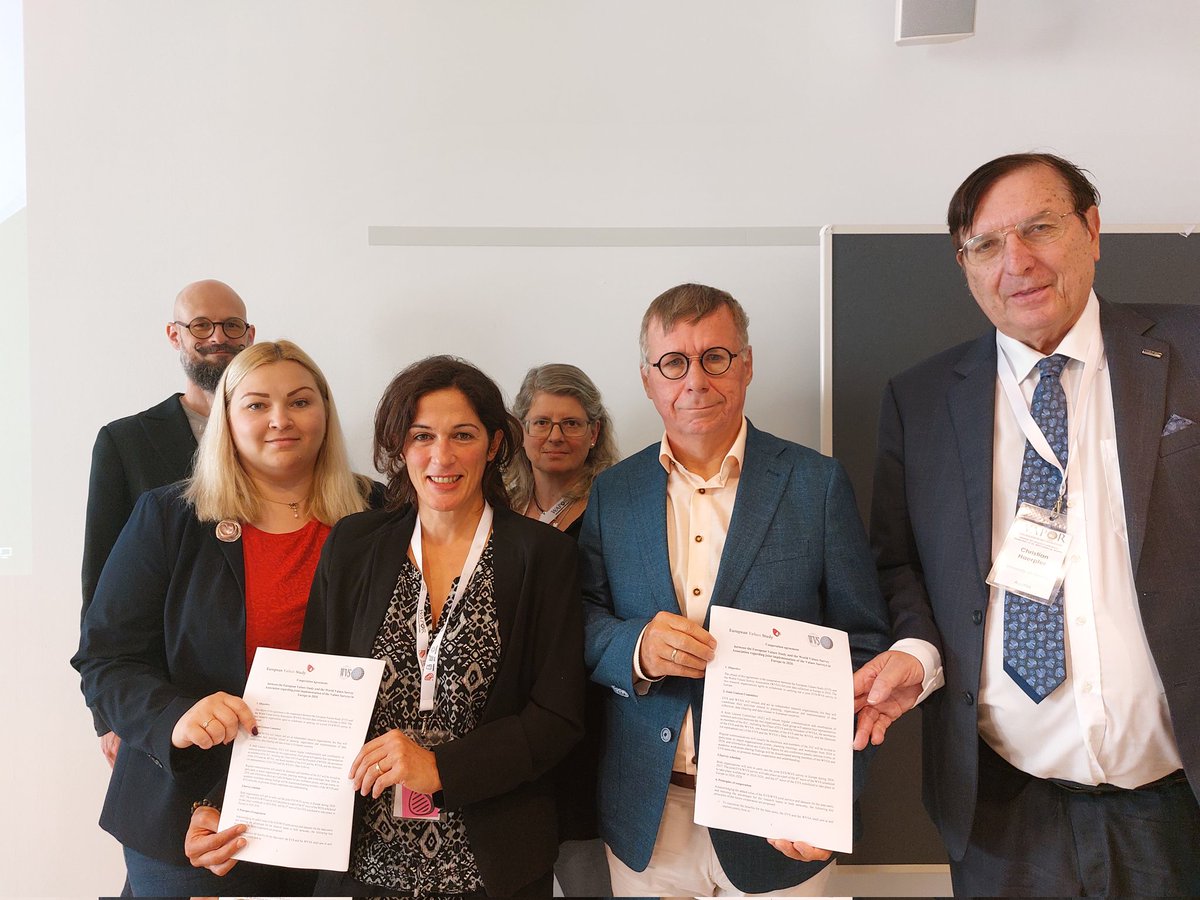 @evs_values & @WVS_Survey sign a cooperation agreement for a joint survey wave in European countries in 2026 (part of #WVS8 in 2024-2026 & #EVS6 in 2026-2028)