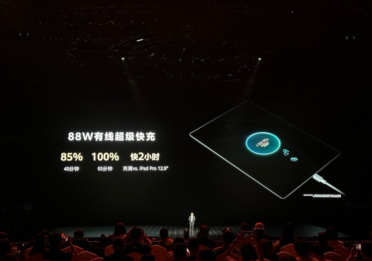 karim_elgabry's tweet photo. ملخص مؤتمر هواوى النهارده
#huaweiconference #Huawei MatePad Pro 13.2
احسن تابلت فى العالم كله
مواصفات الجهاز
- المعالج
Kirin 9000s mobile processing platform,
لتقليل الحراره فى المعالج
تم تجهيز الجهاز بنظام تبريد
بغرفة بخار مصنوعه من stainless steel VC
يحتوى على مساحه كبيره لصرف الحراره
ومساحة سطح
Vc
52000 مللى متر مربع
عالية توصيل الحراره لصرف الحرارة بسهوله
الهاتف بيجى ب 12، 16جيجا رام
وذاكره 256،512
و1 تيرا
شركه هواوى عملت مقارنه بين التابلت وبين
Ipad Pro 12.9
Ipad Pro 12.9
بسمك
6.4mm
682g ووزن
تابلت هواوى
بسمك
5.5mm,
580g ووزن
وبكده انحف وارفع تابلت فى العالم كله
- الشاشه
13.2-inch 2880 × 1920 flexible OLED screen,
و262 بكسل لكل بوصه
ومعدل تحديث 144 هيرتز
ومعدل لمس 360 هيرتز
مع مليار لون
وتدرج لونى
P3
1440Hz PWM معدل تعتيم
أعلى سطوع للشاشه
1000nit,
تقنية عرض استشعار الضوء الطبيعي التي طورتها هواوي، نسبة الشاشة 3:2
، نسبة الشاشة إلى الجسم 94%، إطار ضيق 3.4 ملم،
وبيجى بشهادته من
راينلاند العالمية لحماية العين 3.0
الجهاز بيجى بنظام هارمونى 4
- الكاميرا:
16MP الاماميه
مع فتحة عدسه 2.2
+ ToF camera,
الخلفيه كاميرا مزدوجه
13MP
1.8 فتحة عدسه
+ 8MP
فتحة عدسه 2.2
- البطاريه
10100mAh battery,
88W شحن سريع
40 دقيقه لشحن الهاتف
85%
65 دقيقه لشحن الهاتف
100%
الهاتف بيجى ب 3 الوان
Yachuan Green, Crystal White, and Obsidian Black,
الجهاز بيجى ب 6 سماعات استريو
و4 ميكروفون
وبيجى بقلم
HUAWEI M-Pencil الإصدار الثالث
الذي يحتوي على أكثر من 10,000 مستوى من حساسية الضغط
#Huawei #matepad #Harmonyos #هواوى #هارمونى #ميت