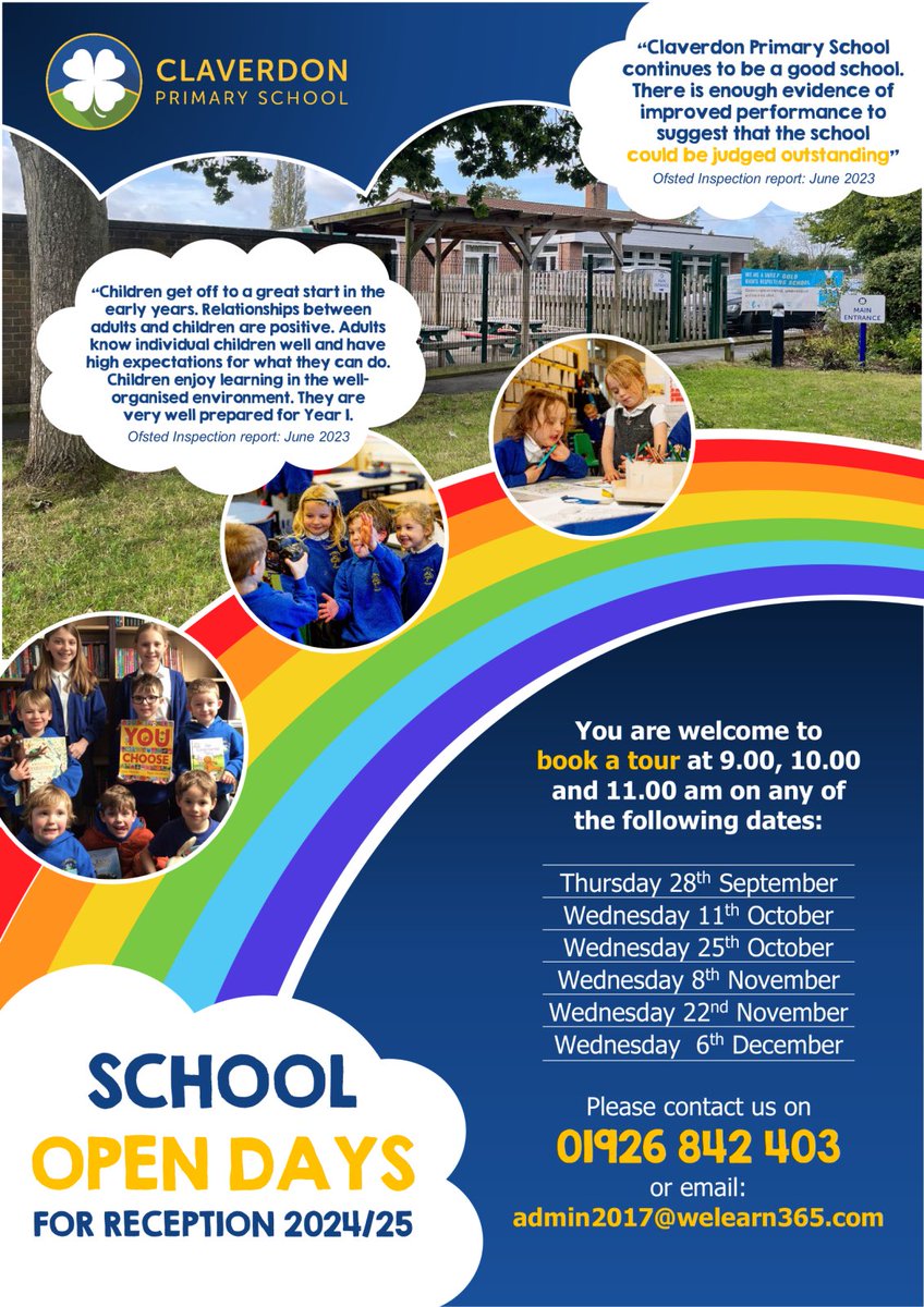 Claverdon School tweet media