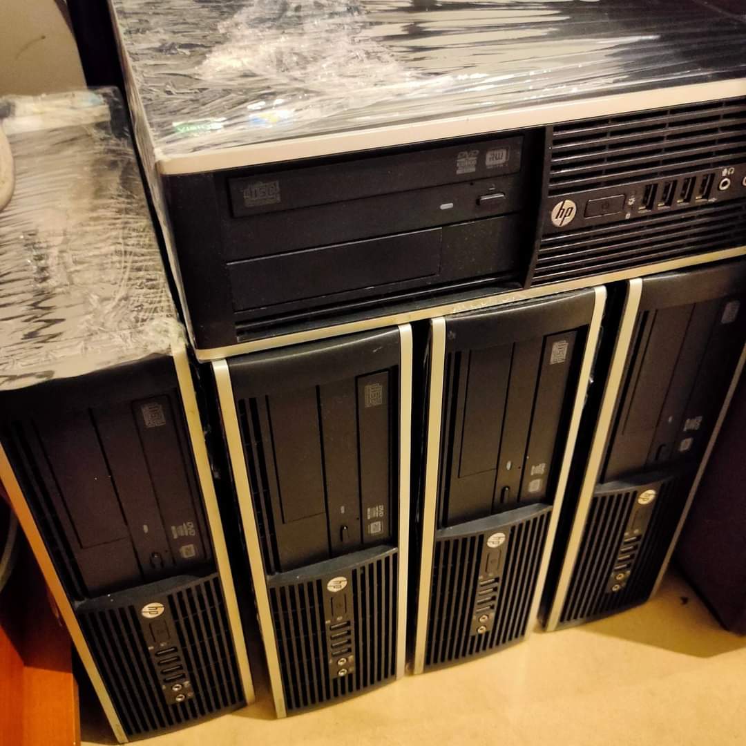 compuecu's tweet image. HP 6300 PRO SFF
Intel Corei5 2400 Quadcore  3.0 Ghz
RAM 4GB DDR3 exp a 32GB
Disc500GB
Gráf Intel HD int
10 puertos USB
P DIsplay 
P VGA
P Red RJ45
Sal de Audio y Micrófono
Windows 10 Pro Pre inst

CPU en $115 + lCD de 17" en $150
Adicional disc sól SSD de 240GB : $20

0939721182