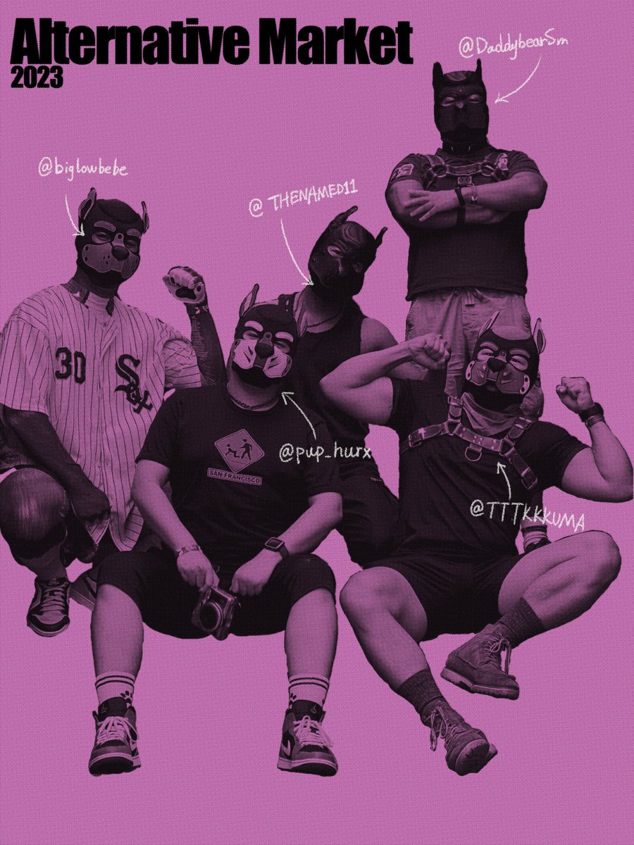 🐶Puppy Squad in Alternative Market
<a href="/pup_hurx/">Hurx/赫斯</a> 
<a href="/biglowbebe/">🥩🥩不是胖猪子</a> 
<a href="/THENAMED11/">拾壹</a> 
<a href="/DaddybearSm/">Mature Kinbaku</a> 
<a href="/TTTKKKUMA/">TataKuma</a>