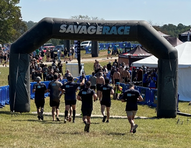 ExecuSource_'s tweet image. Trading office chairs for muddy trails! 🏃 Our team had a blast tackling the Savage Race this past week! It's not just about the challenge, but about the laughter and teamwork that get us through. Here's to many more!

#SavageRace #TeamBonding #TeamBuilding #ExecuSourceCulture