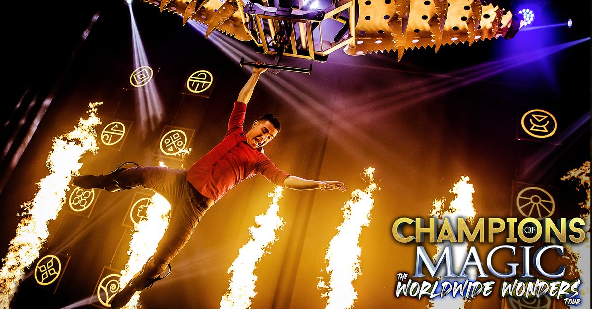 conexusartscntr's tweet photo. Mark your calendars for Mar 17 because the magic is coming to town! 🪄✨
Introducing Champions of Magic – a mesmerizing spectacle featuring 5 World Class Illusionists in 1 unforgettable show. Tickets go on sale September 26th at noon! https://t.co/Y3Ng66blln https://t.co/jl056TqMrW