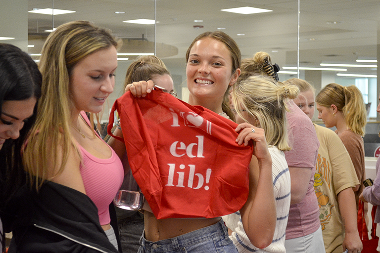 iulibraries's tweet photo. Read all about the freshly-renovated #EducationLibrary and see photos from the recent celebratory Open House event! @IUSchoolofEd  https://t.co/1qHxy5cWqh https://t.co/nW3o5ZQuIZ