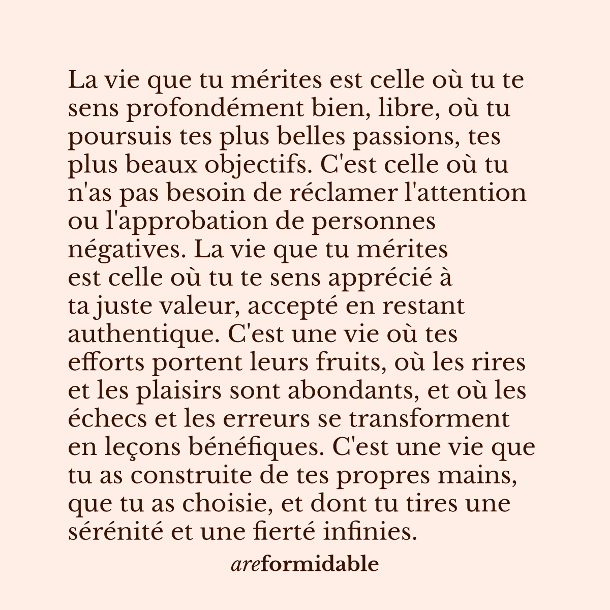 areformidable's tweet photo. Comment tu crées ta sérénité ? 💫 #epanouissement #developpementpersonnel #relation #areformidable https://t.co/jzUy8HWys8
