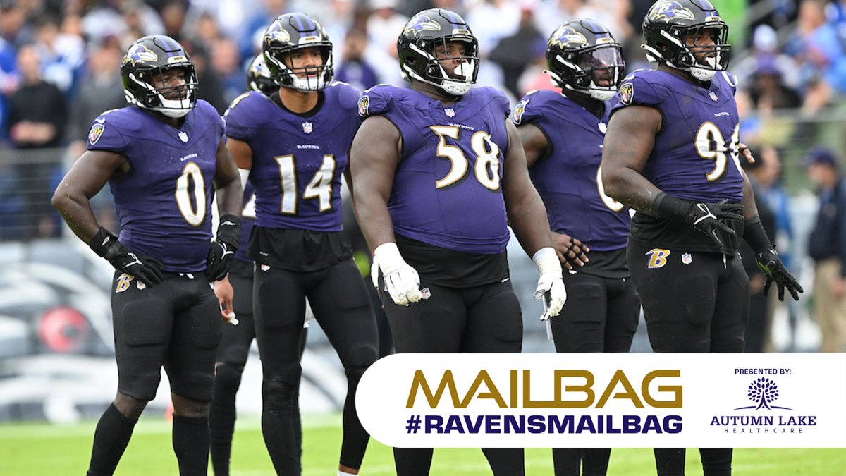 The #RavensMailbag is open! 📭 

Tweet your questions to have them answered in this week's edition  👇