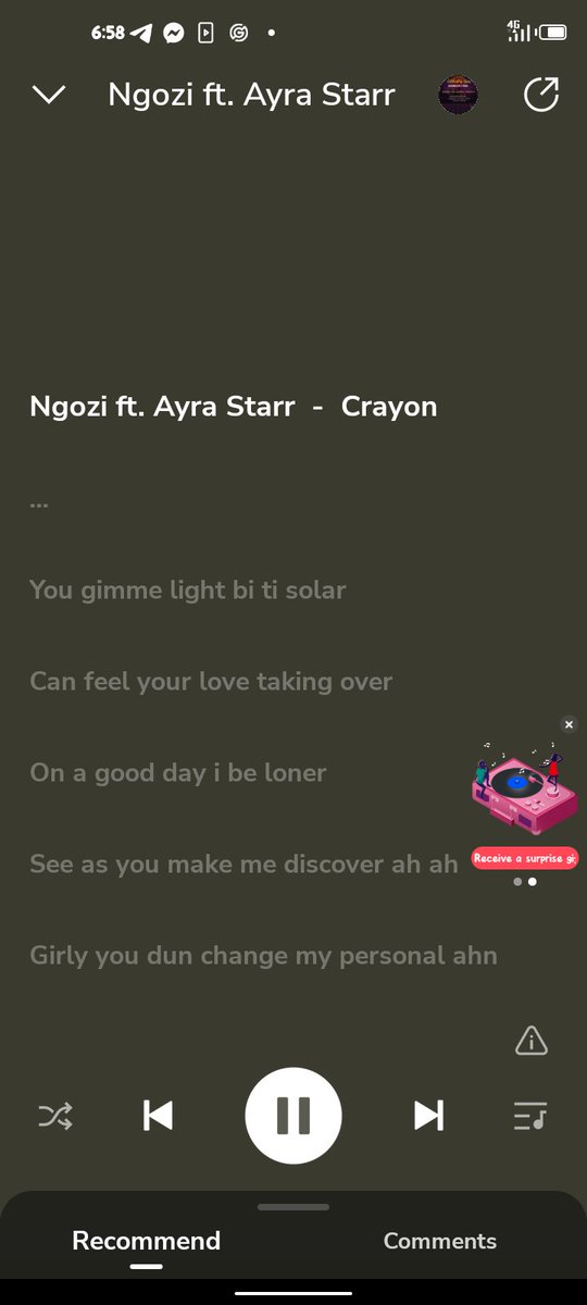 De love 4 diz song to much@crayonthis
