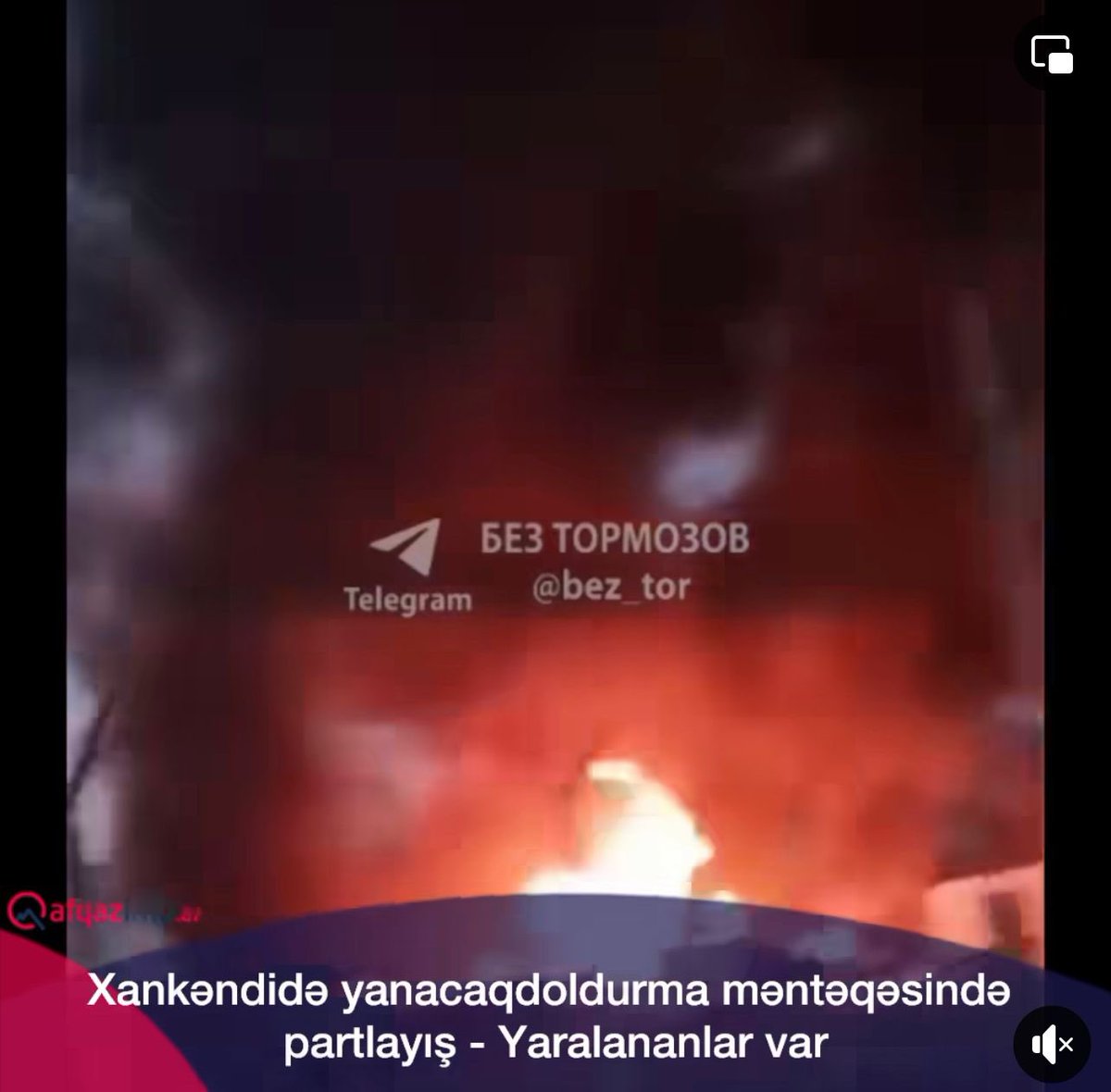 LindseySnell's tweet photo. Comments on an Azerbaijani state media video about a fuel tank explosion in Stepanakert resulting in many injuries.

Truly, comments on any AZ state media about Armenians.

AZ society is so broken. This level of hatred is inhuman, and it’s by the AZ gov’s design. https://t.co/8PNF6DDnN7