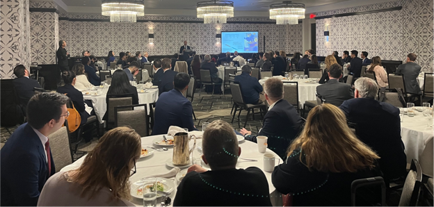 TerumoAortic's tweet image. Thank you to the &amp;gt;75 physicians who attended our EVS  lunch symposium in Washington DC. Engaging discussion from Dr.  Tassiopoulos, Dr. Nassiri and Dr. McKinsey on Expanding Aortic Patient Treatment Options with TREO and RelayPro.
 #treo #relaypro #terumoaortic #easternvascular