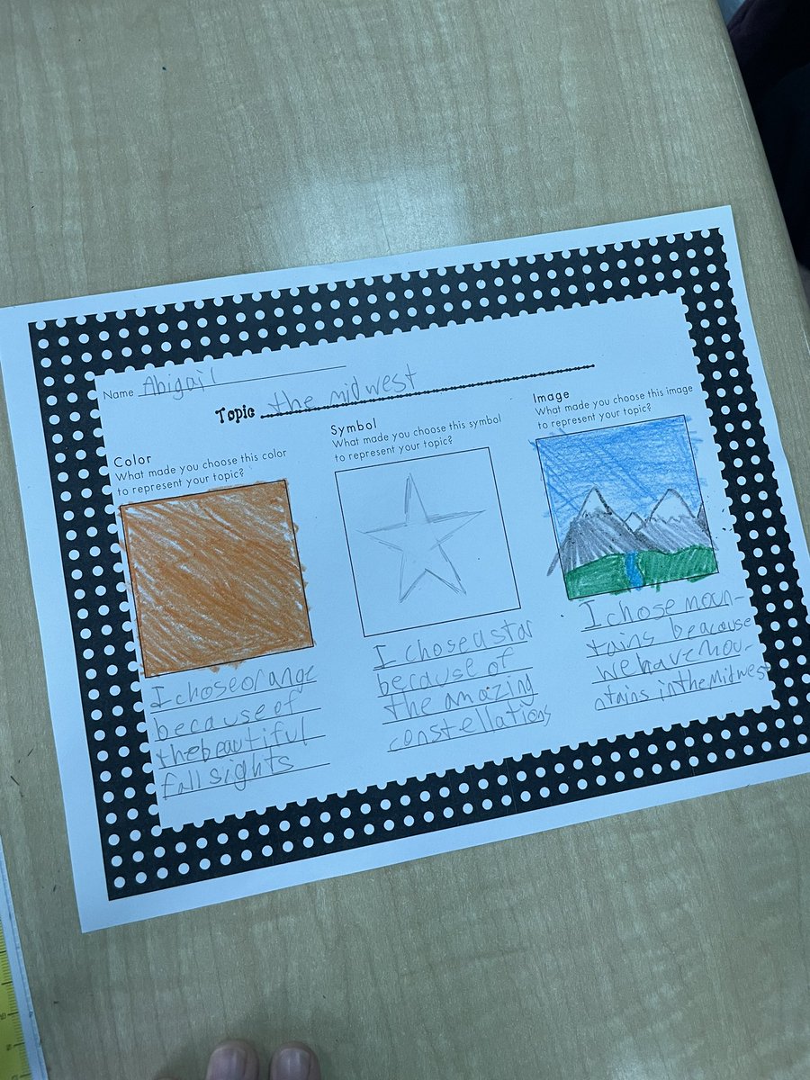 Wrapping up our study of the Midwest Region with a CSI Thinking Routine. Check these out! #livoniapride #makingthinkingvisible