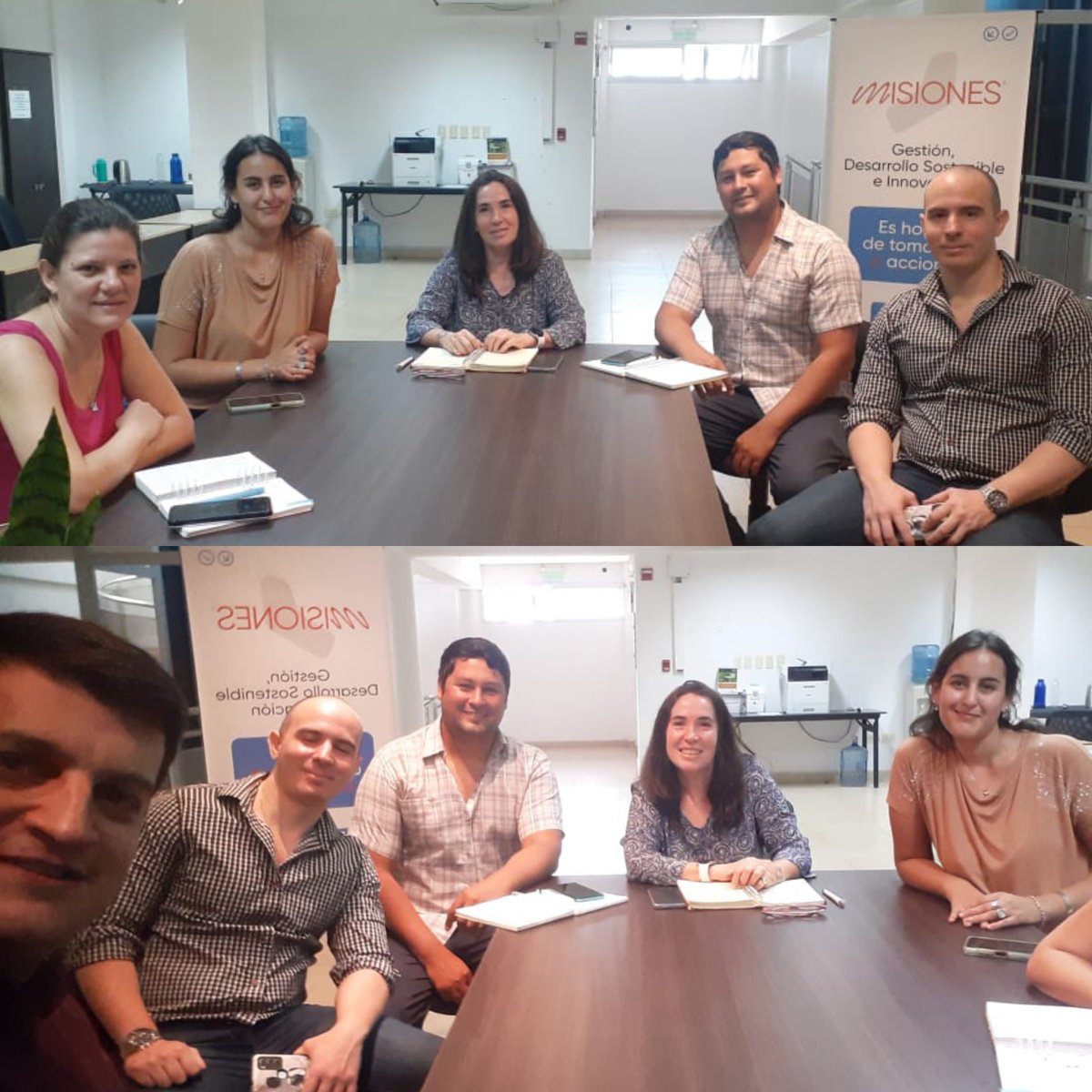 CCMisiones's tweet photo. En el marco del convenio con la #TSGA del C.P. N°1 M. de Moussy y el acuerdo firmado desde la Subsec. de Gestión, DS e Innovación recibimos al prof. @emiliodl87 junto a Cristián y Evelyn, quienes realizarán sus prácticas profesionales en @CCMisiones🌎🎓
#AcciónClimáticaMisiones https://t.co/RhDbkwZJA5