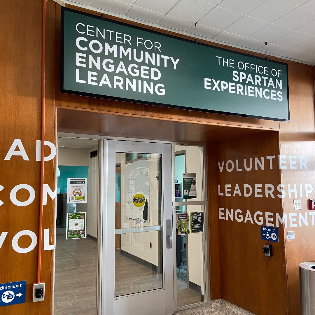 CCEL_at_MSU's tweet image. Faculty members: If you're thinking about incorporating community engaged learning into your course experience, we offer a variety of resources to help! Learn more here: communityengagedlearning.msu.edu/faculty
#CommunityEngagedLearning #FacultySupport #SpartansServe