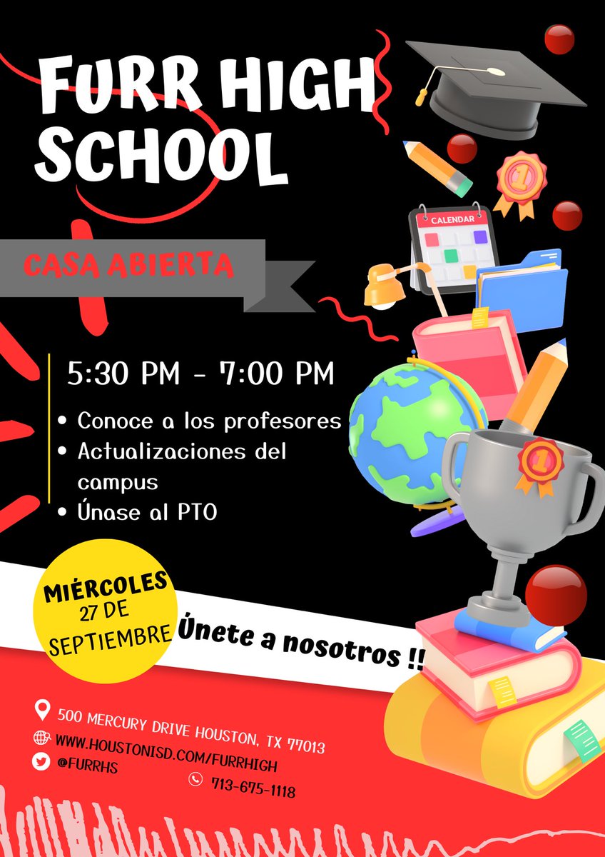 Open House is Wednesday at 5:30. See you there! #meettheteachers #brahmans23 #furrhigh #central