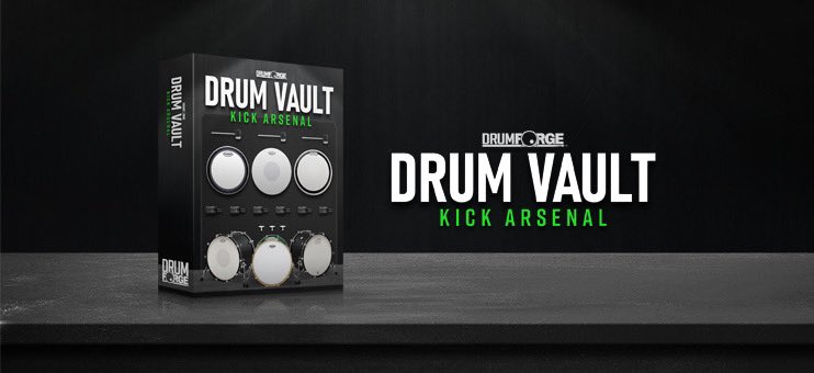 Drum Vault Kick Arsenal now available! drumforge.com/products/drum-…
