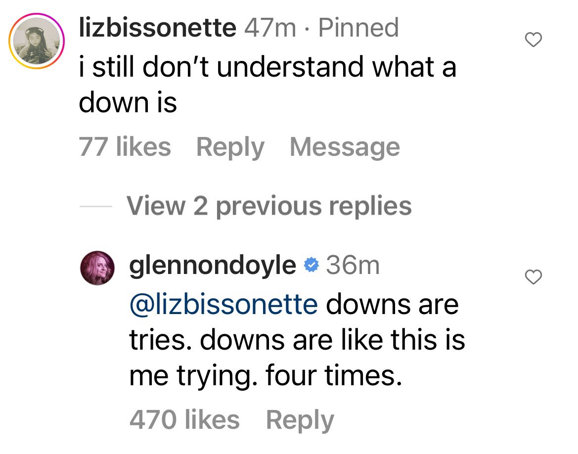 GlennonDoyle's tweet image. taylor if you're too busy to call me about the football here's some quick help @taylorswift13