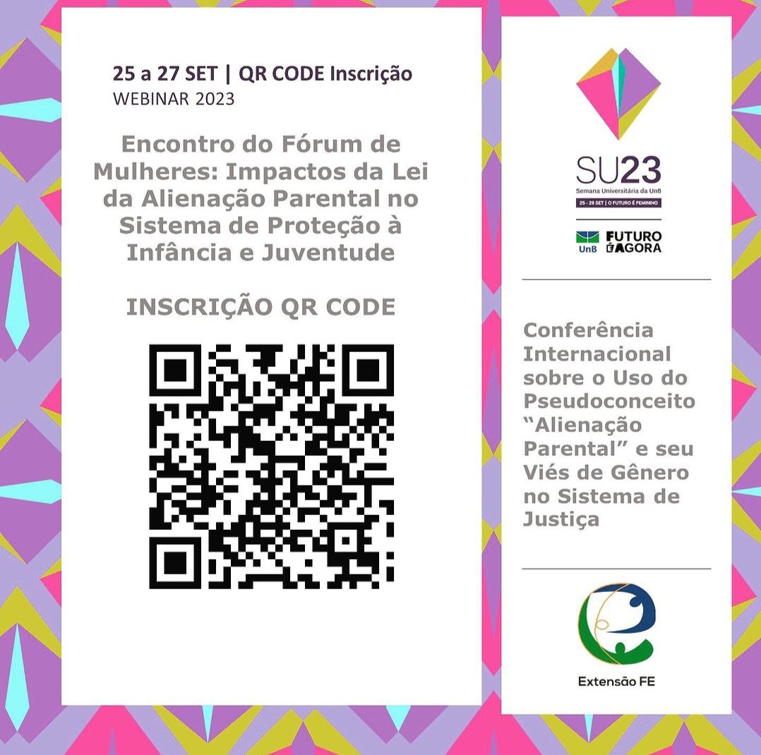 ceamunb's tweet photo. 📢PARTICIPE!  

O evento começa hoje e compreenderá de quatro dias de encontro de mulheres, mães e demais ativistas de movimentos sociais para consolidar o documento do fórum para apresentação no Congresso Internacional de Enfrentamento da Lei de Alienação Parental. https://t.co/VikLRLHe0L