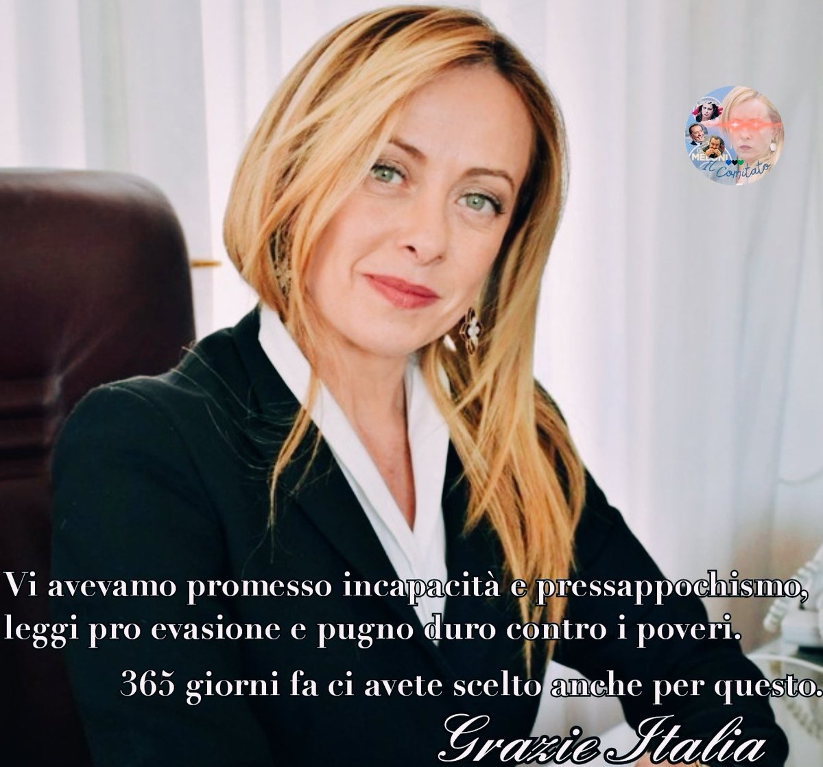 ilcomitatodicon's tweet photo. Con anniversari elettorali, il Comitato

#Meloni #GiorgiaMeloni #FdI https://t.co/6gqg9bZkwH