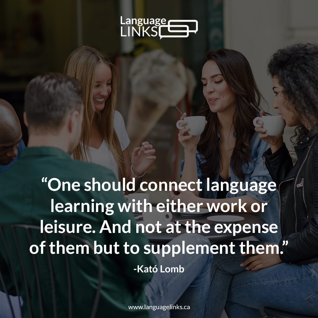 langlinksca's tweet image. Language learning should complement your work and leisure, not replace them.
#languagelove #languagelearning #languagelearner  #languageeducation #languagequote #katolo #worklifebalance