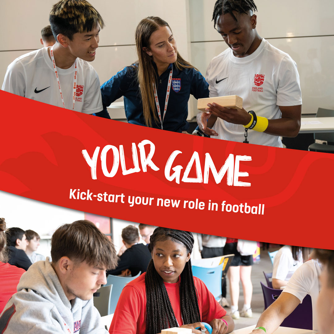WiltsCountyFA's tweet photo. Connect with your future in football! 

Meet the professionals that make the game happen in your local area at Your Game on the 25th-26th October. 

If you are 14-24 years old and want to attend, sign up now: 

https://t.co/Vo5qHnYWJn

#WiltshireFootball https://t.co/te65gOzQZi