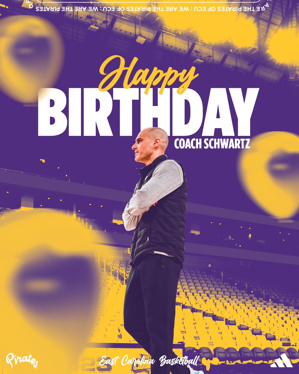 Join us in wishing Coach Schwartz a very Happy Birthday! 🥳

#PurpleReign