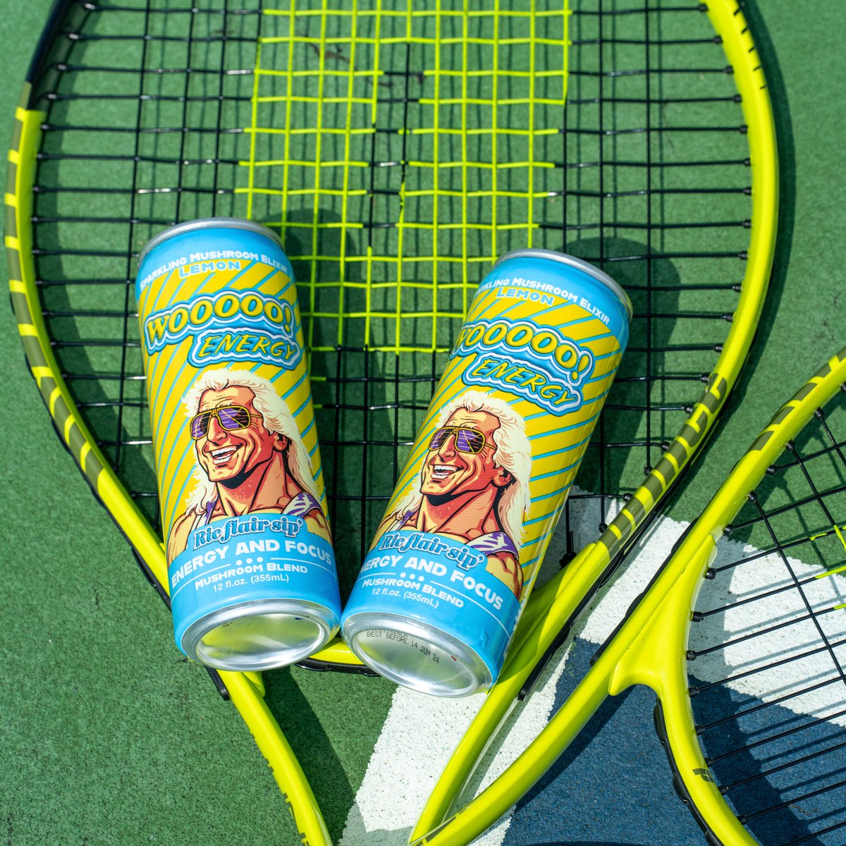Stay fueled for every match 🎾 Feel the Wooooo! ⚡️