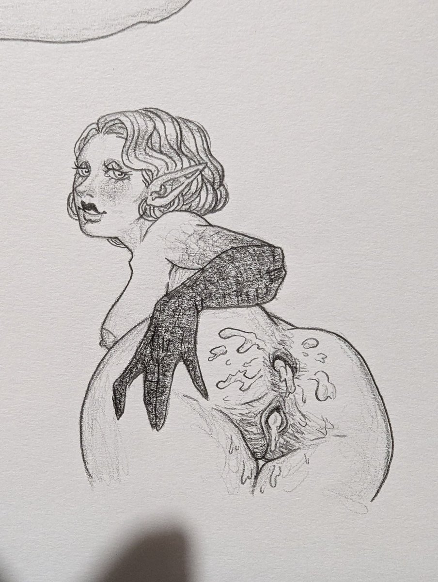 Sweet_Korn_'s tweet photo. She's an eager lover even if her arms are burnt toast

#oc #ocart #ocartist #dnd #dndart #DnDcharacter #dndnsfw #nsfwart #nsfw #traditionalart https://t.co/DVIMTwUTow