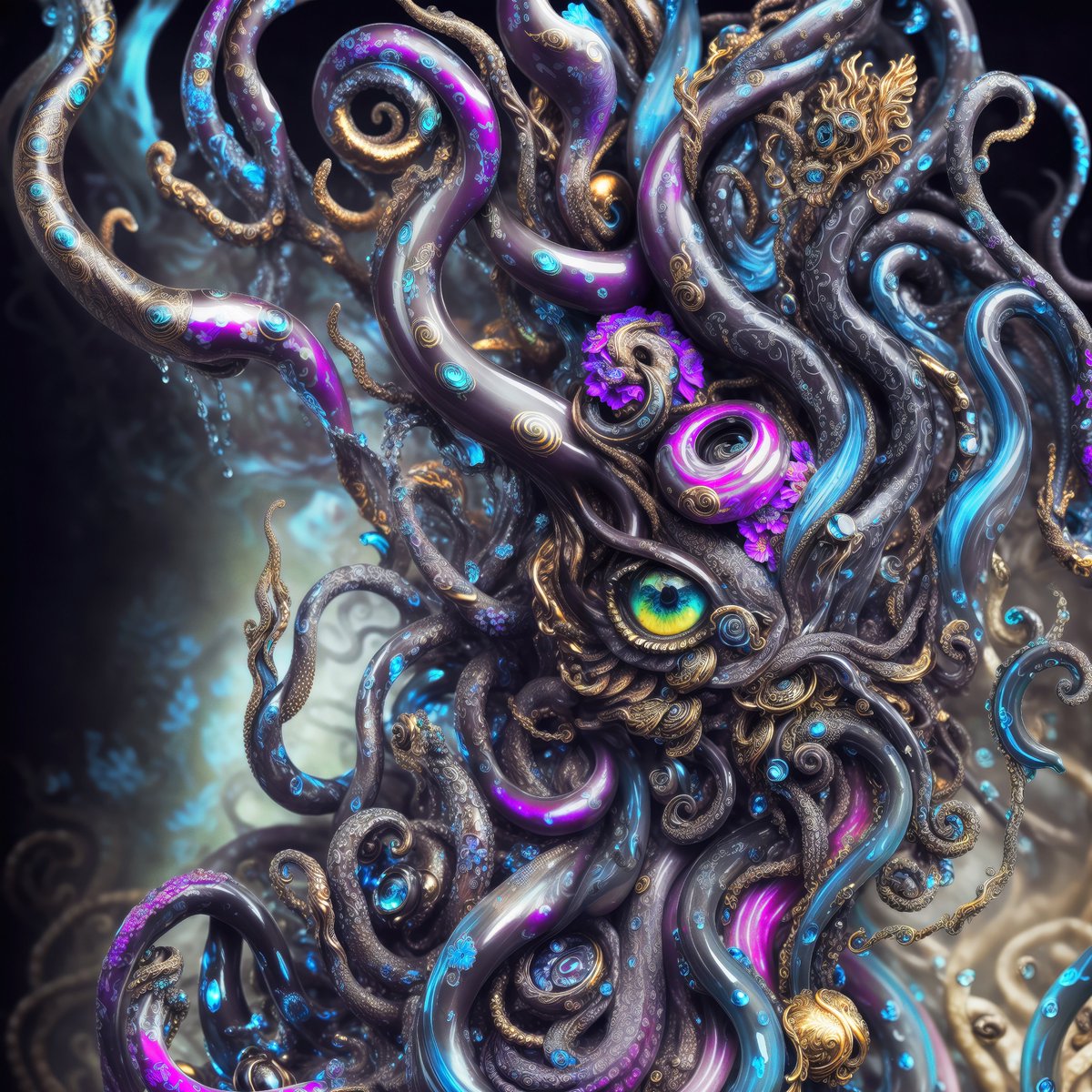 I just submitted : The Prevailer 👁️ Origins 
to the "AI Art Prints in the HUG Print Shop" Open Call 
on <a href="/thehugxyz/">JJ</a> - curated by <a href="/clairesilver/"></a> 

🔻 link to open call below 🔻